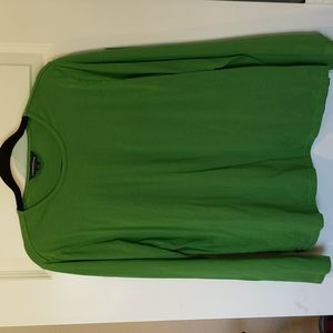 Lands End Green Long Sleeve Tee